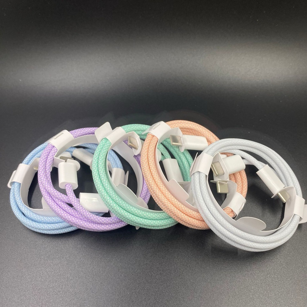 Dây cap sạc nhanh 20w bọc dù dành cho các dòng điện thoại dung đuôi Type-C