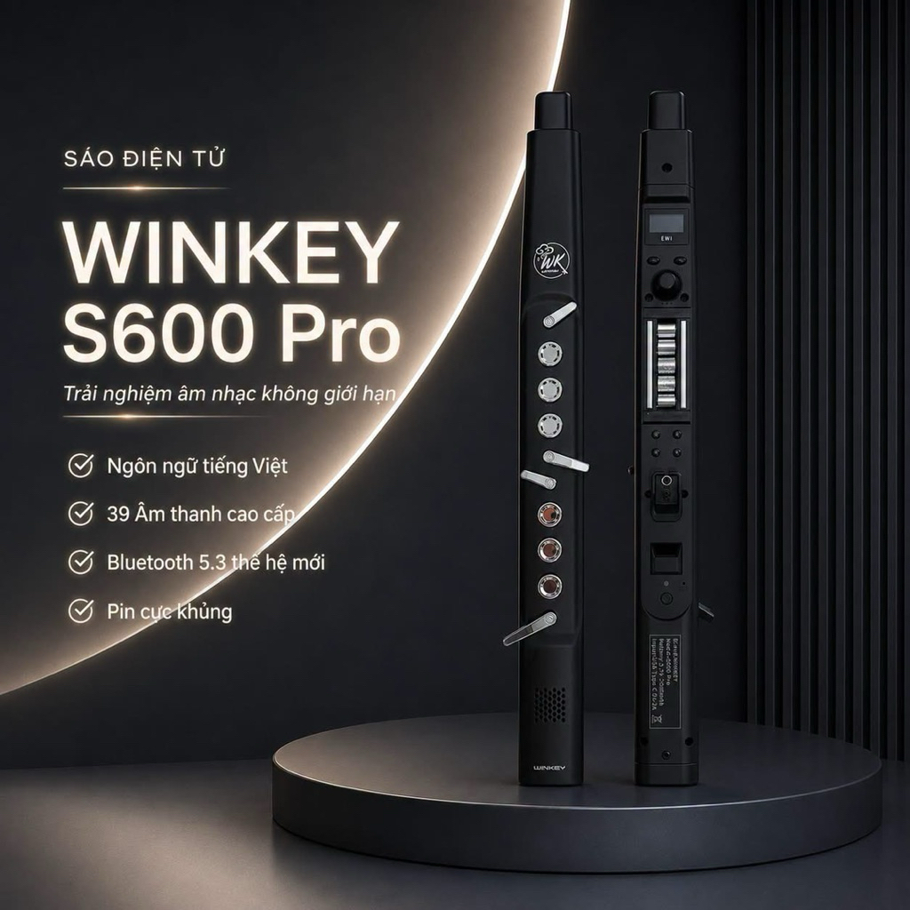 Sáo điện tử S600 PRO tiếng Việt
