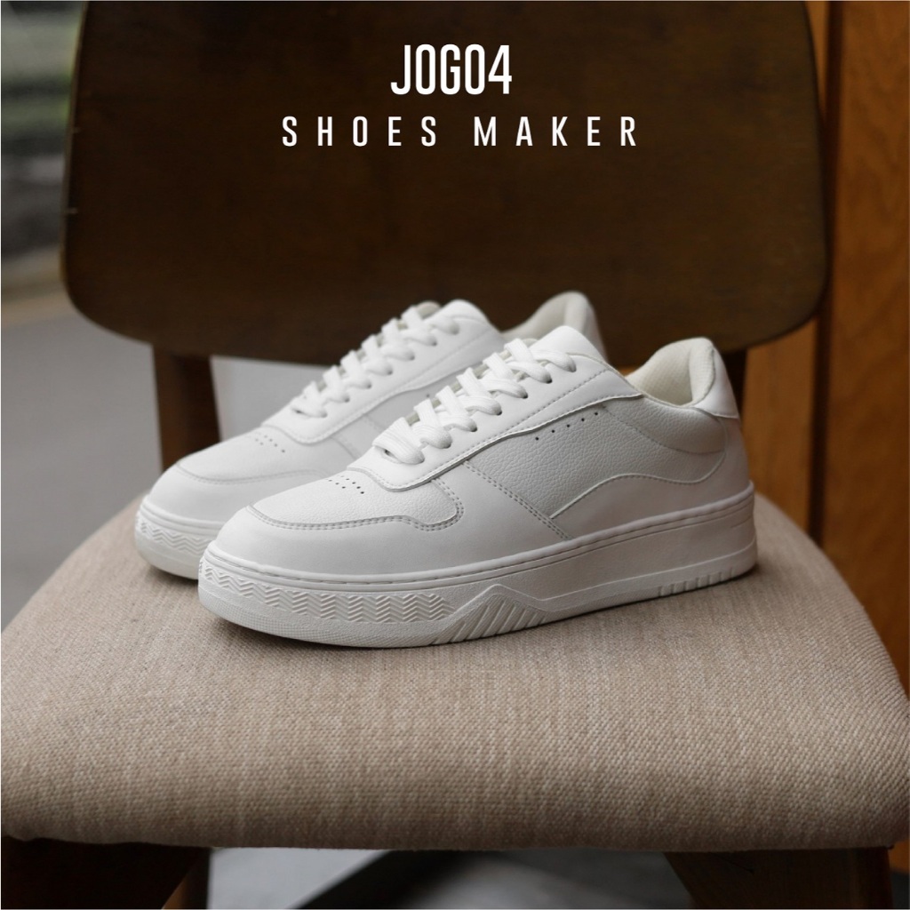[FULLBOX] [Chính Hãng] JOG04 - Giày Sneaker SNK-02 Da Microfiber Thoáng Khí Đế Cao Su Đàn Hồi Êm Ái
