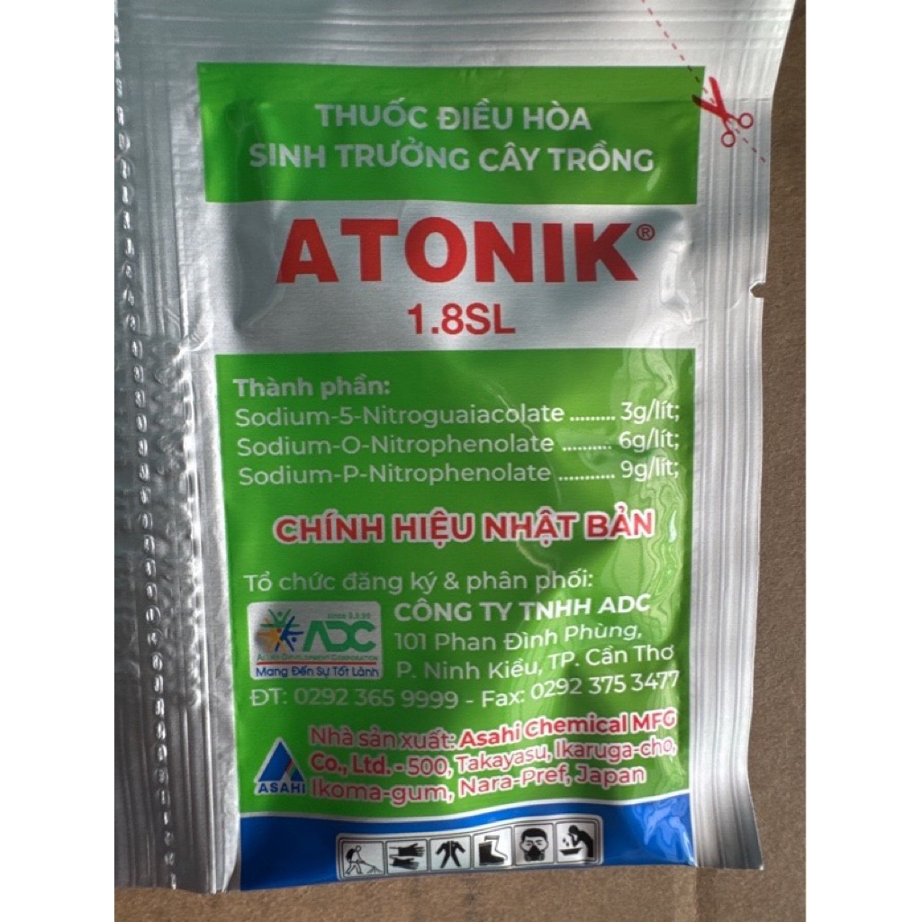 Combo 10 gói Atonik 1.8SL ĐÁNH THỨC MẦM XANH – KÍCH RỄ CỰC MẠNH VỚI ATONIK 1.8SL 🇯🇵