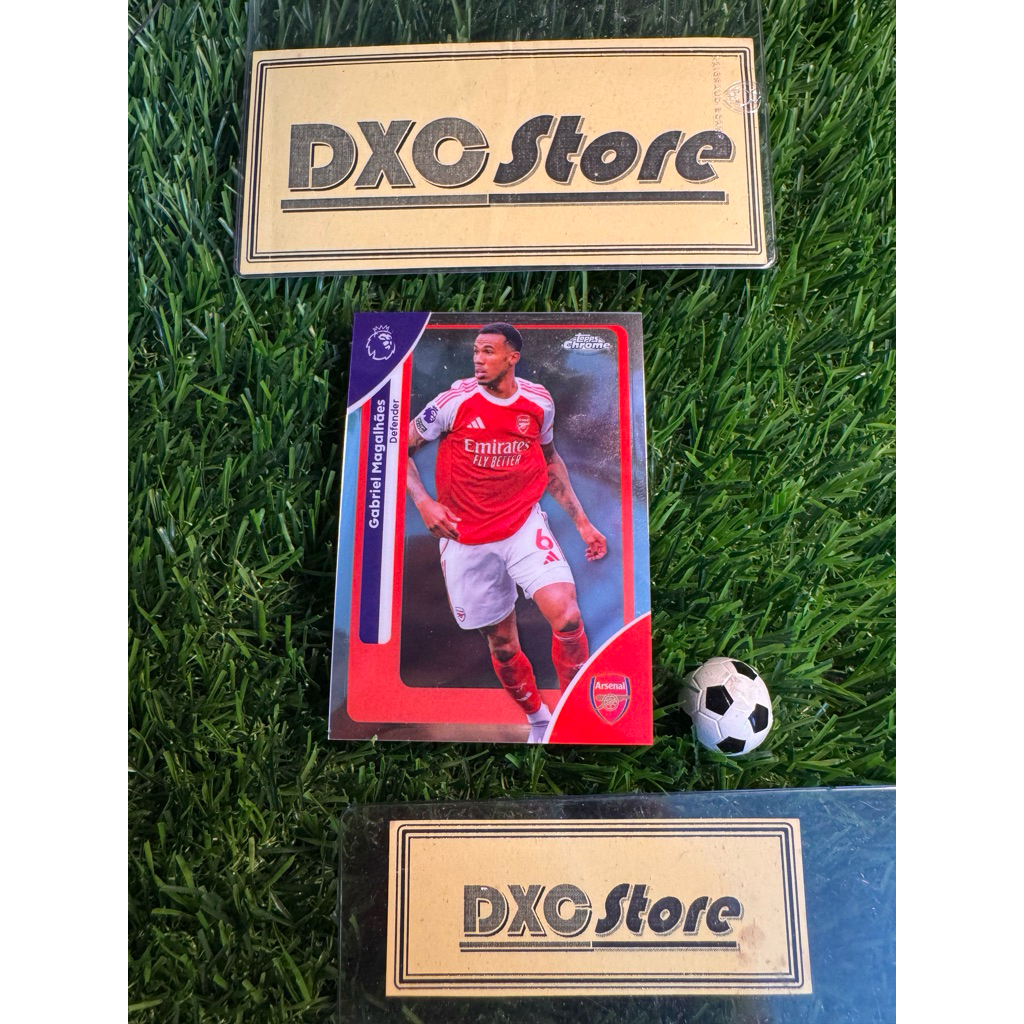 [ CHÍNH HÃNG ] - TOPPS CHROME PREMIER LEAGUE 2026 - GABRIEL MAGALHAES (ARSENAL)
