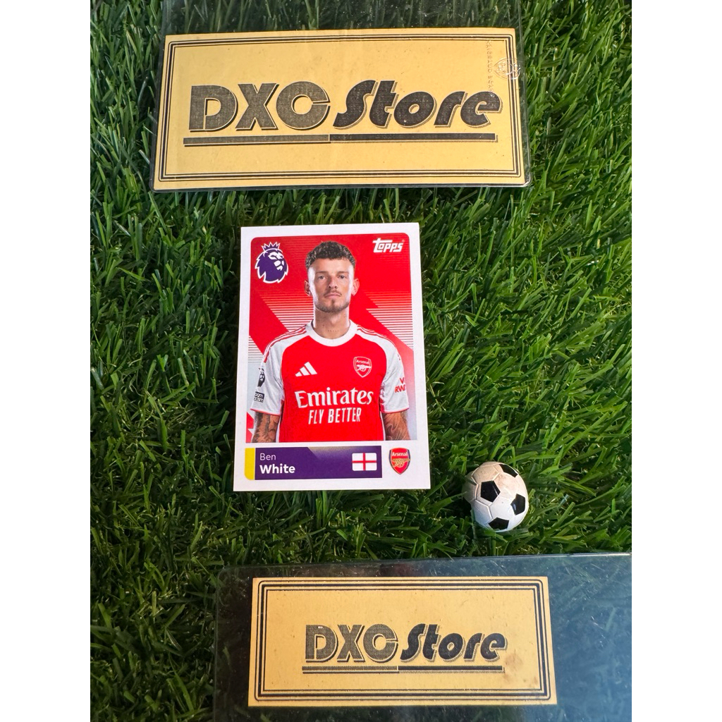 [ CHÍNH HÃNG ] - STICKER - TOPPS PREMIER LEAGUE STICKERS 2026 - BEN WHITE (ARSENAL)