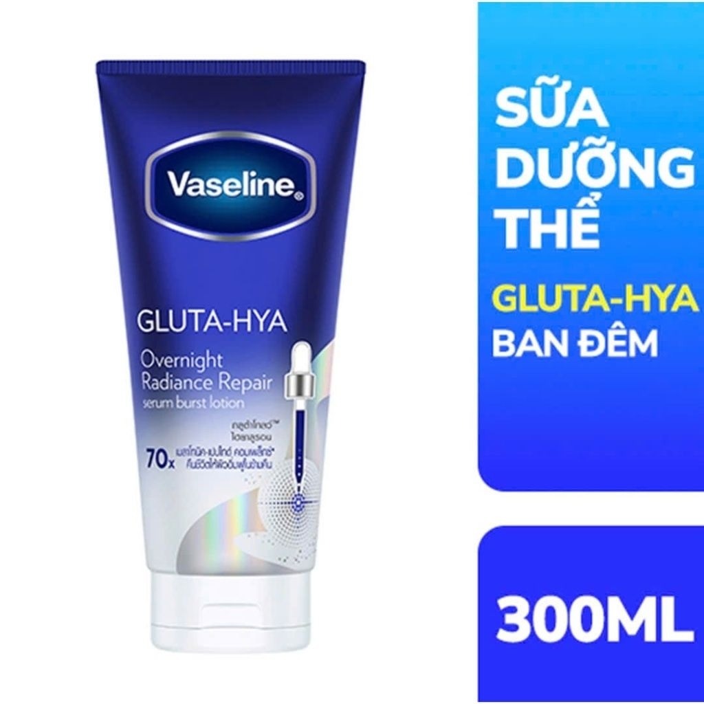 [ nội địa Thái ] Sữa Dưỡng Thể Trắng Da Vaseline Overnight 70X Thái Lan