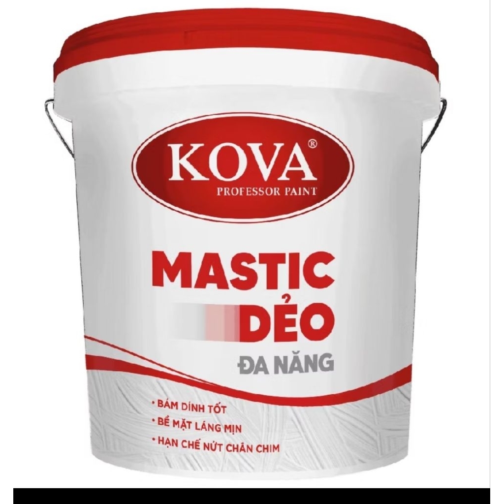 bột trét mastic dẻo đa năng Kova