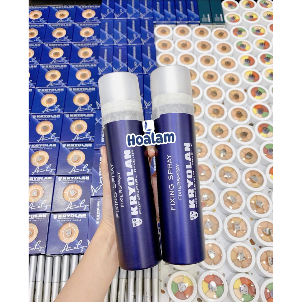 [CHÍNH HÃNG 100%] XỊT KHOÁ NỀN MAKEUP KRYOLAN FIXING 300ML