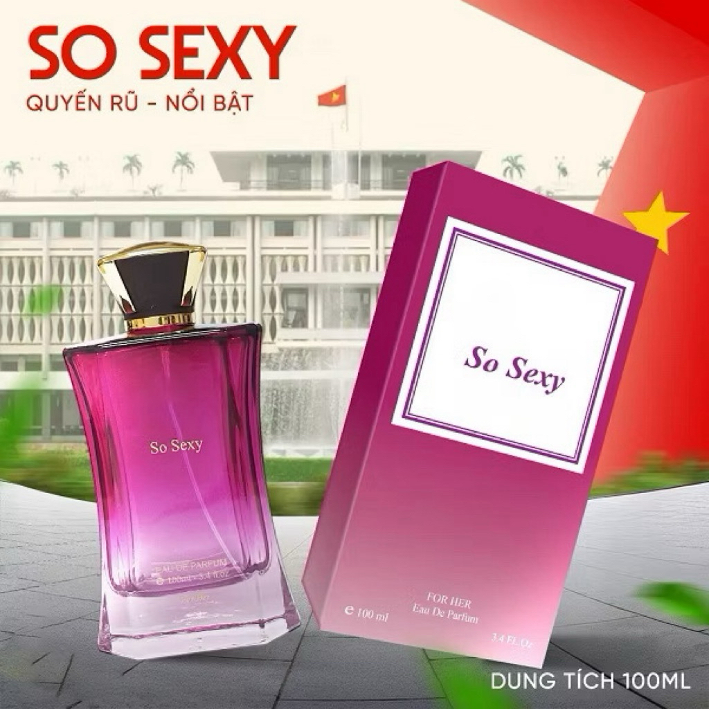 Nước hoa nữ Char.me So sexy 100ml mẫu cũ