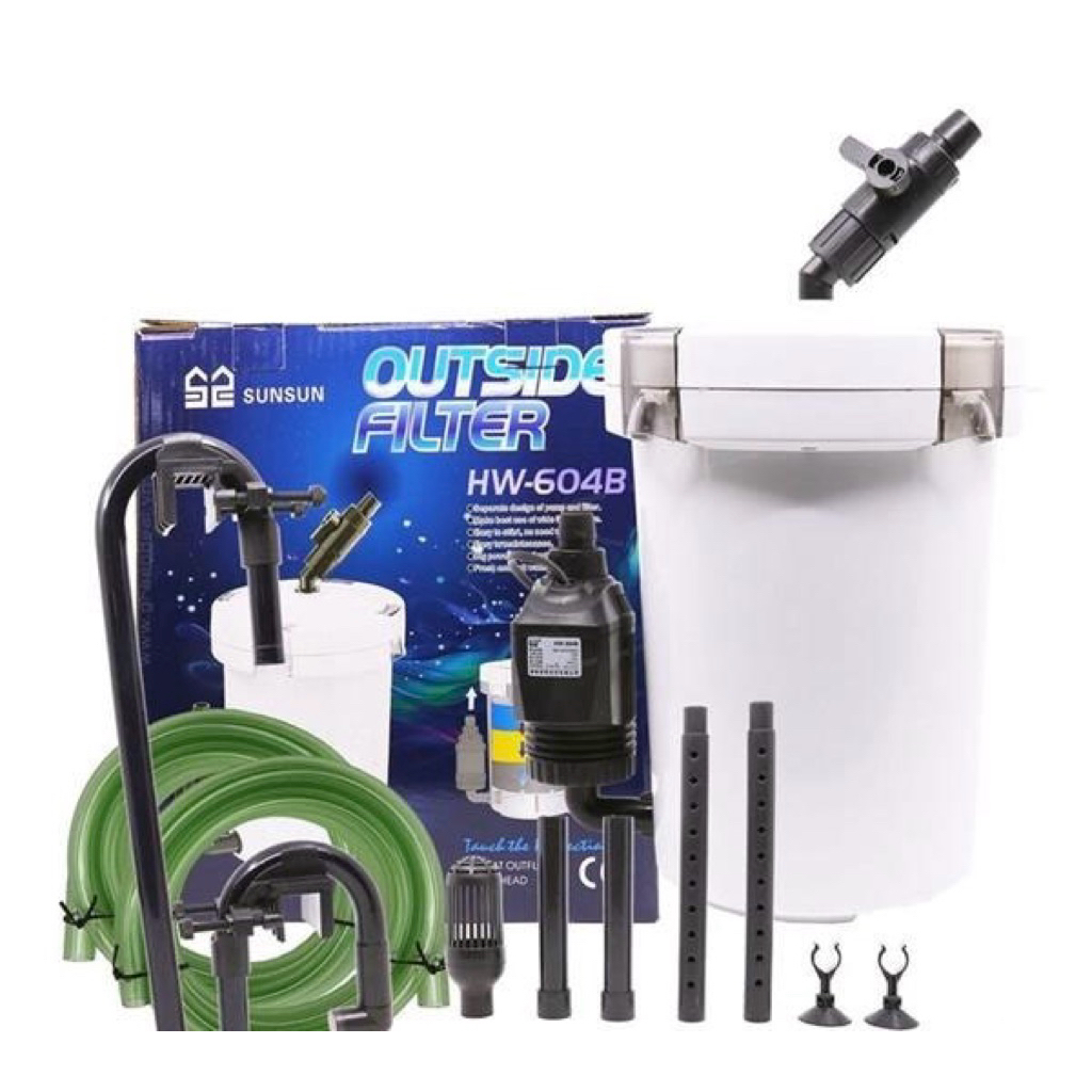 Lọc thùng SUNSUN HW-604B cho bể cá cảnh, thủy sinh