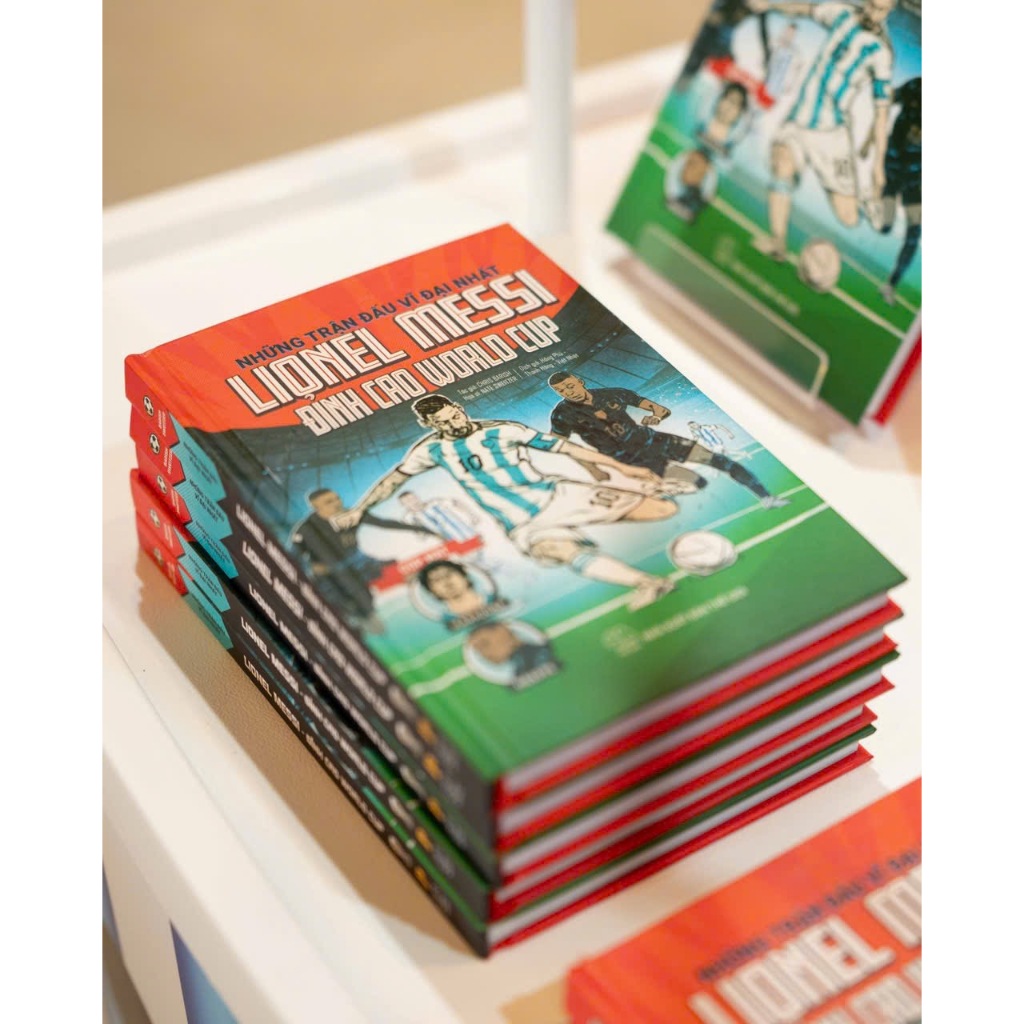 Sách Lionel Messi - Đỉnh Cao World Cup - F - BOOKLIONELMESSI - 300 - 1st football