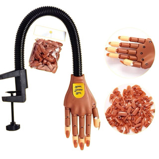 Bàn tay học nail(có kèm móng  thay thế)