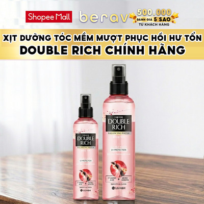 Nước Dưỡng Tóc Double Rich Dành Cho Tóc Hư Tổn Double Repair 120/250ml - Hồng