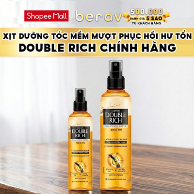 Nước Dưỡng Tóc Double Rich Chuyên Sâu Dành Cho Tóc Nhuộm Balancing Water Double Repair 120/250ml - Vàng