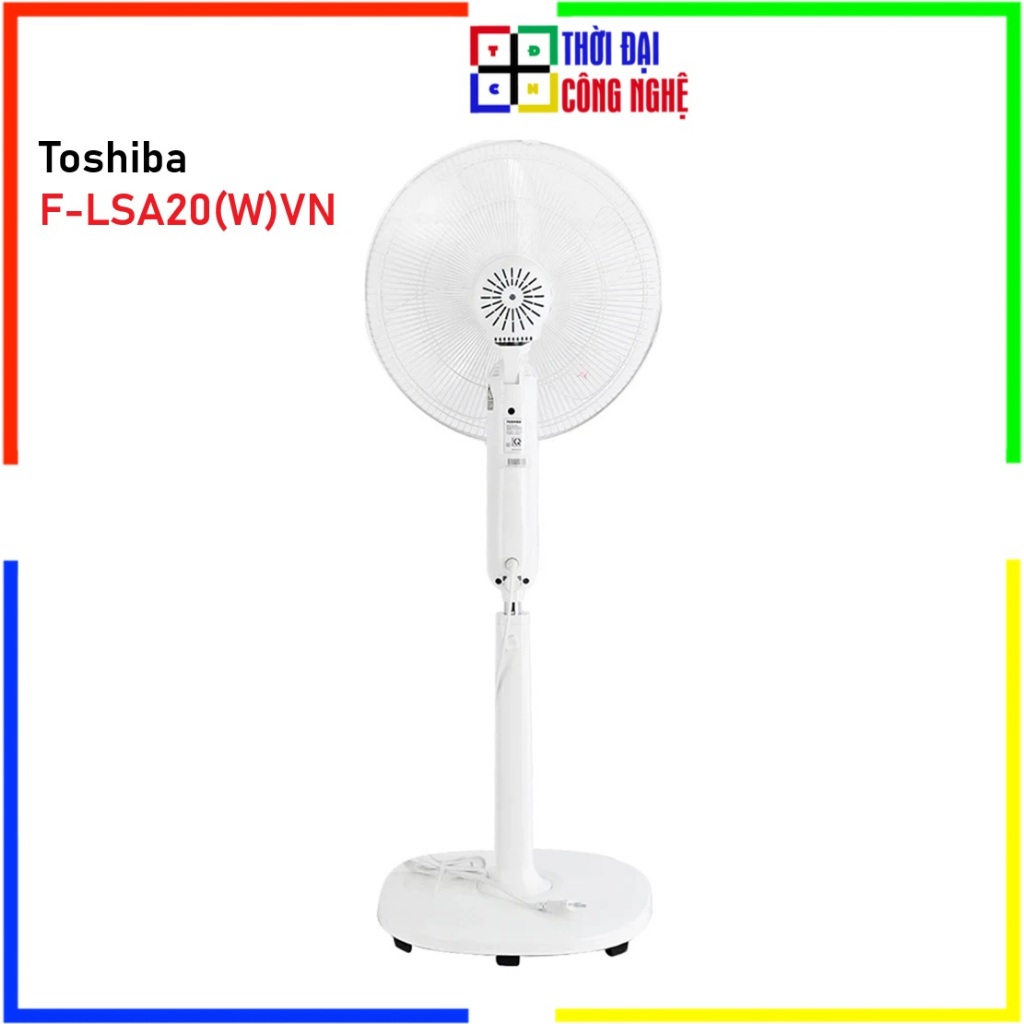 Quạt Cây Đứng Toshiba F-LSA20(W)VN F-LSA20(H)VN Hàng Chính Hãng Bảo Hành 12 Tháng Quạt Máy Điện Làm 