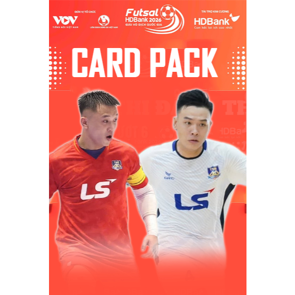 [PINKY] Thẻ bài bóng đá Futsal V.League 2025-26