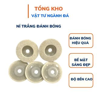 NỈ TRẮNG ĐÁNH BÓNG LÕI XANH, Chuyên dùng đánh bóng cho đá tự nhiên,nhôm, đồng
