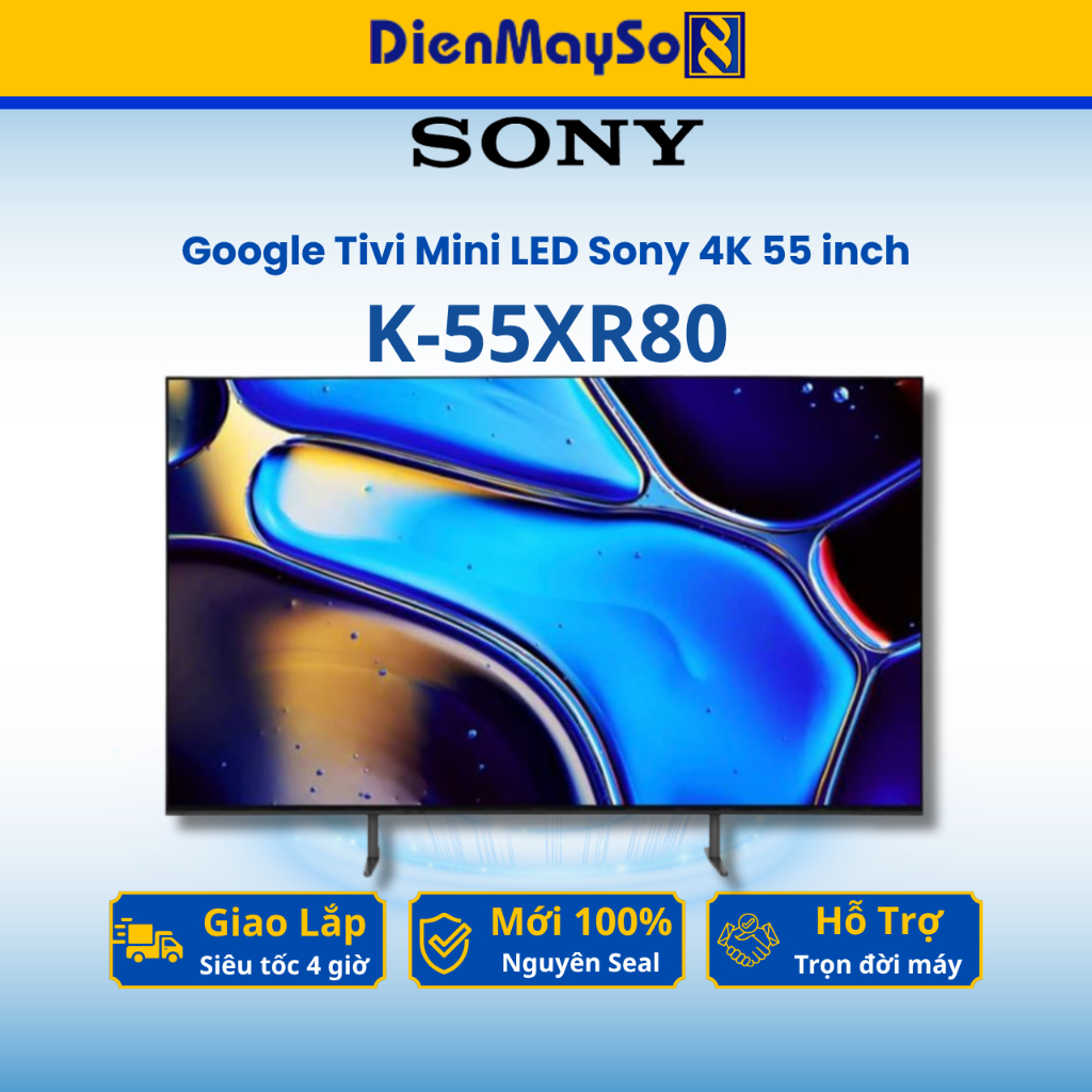 Google Tivi Mini LED Sony 4K 55 inch K-55XR80