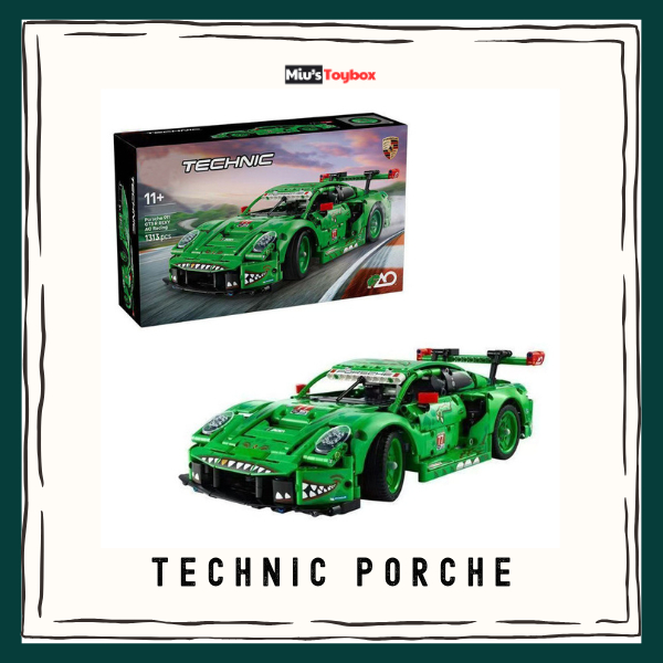 Đồ chơi lắp ráp technic porsche 911 rexy nhà Miu's toybox