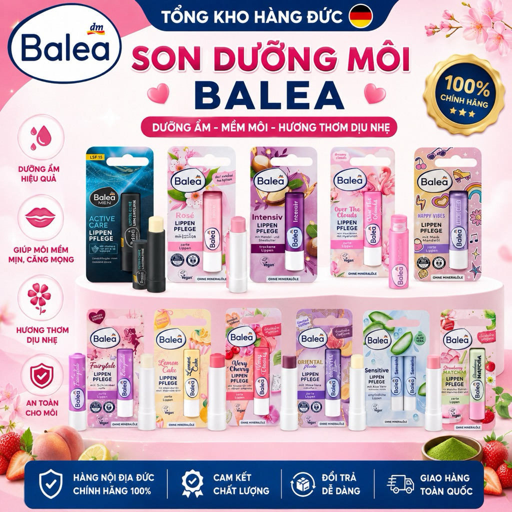 Son dưỡng môi Balea, nội địa Đức