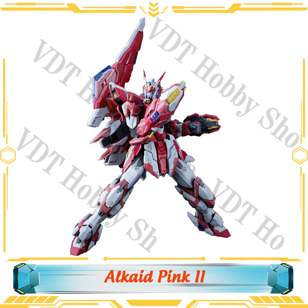 Mô hình lắp ráp MG Alkaid Pink II ( Tặng kèm base và decal nước )