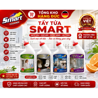 Nước tẩy rửa Smart. Tẩy rửa dầu mỡ nhà bếp, tẩy đồ sứ, sen vòi inox, cặn canxi trên vách kính