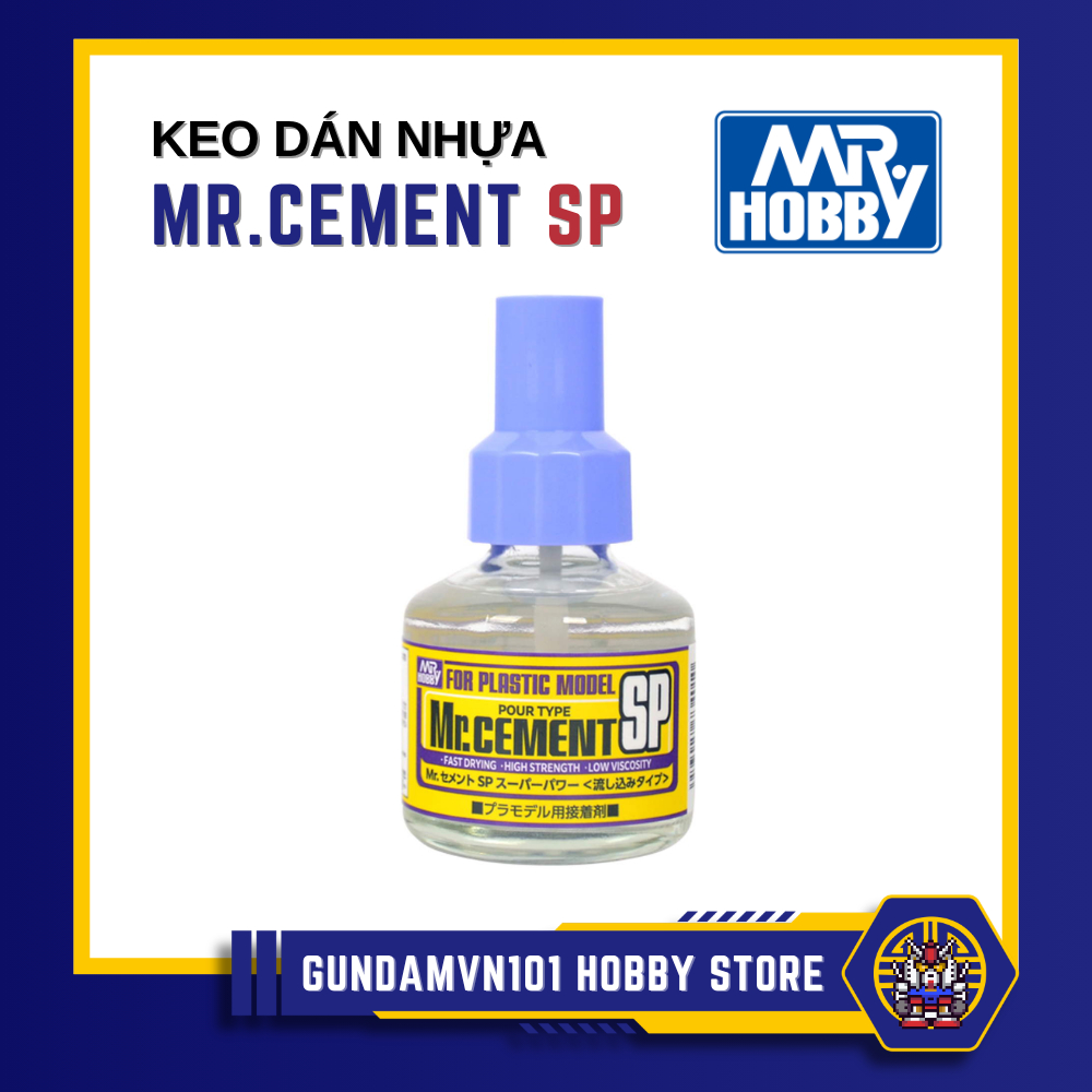 KEO CEMENT MR.HOBBY MR.CEMENT SP - Keo dán nhựa mô hình lắp ráp gundam mr.hobby