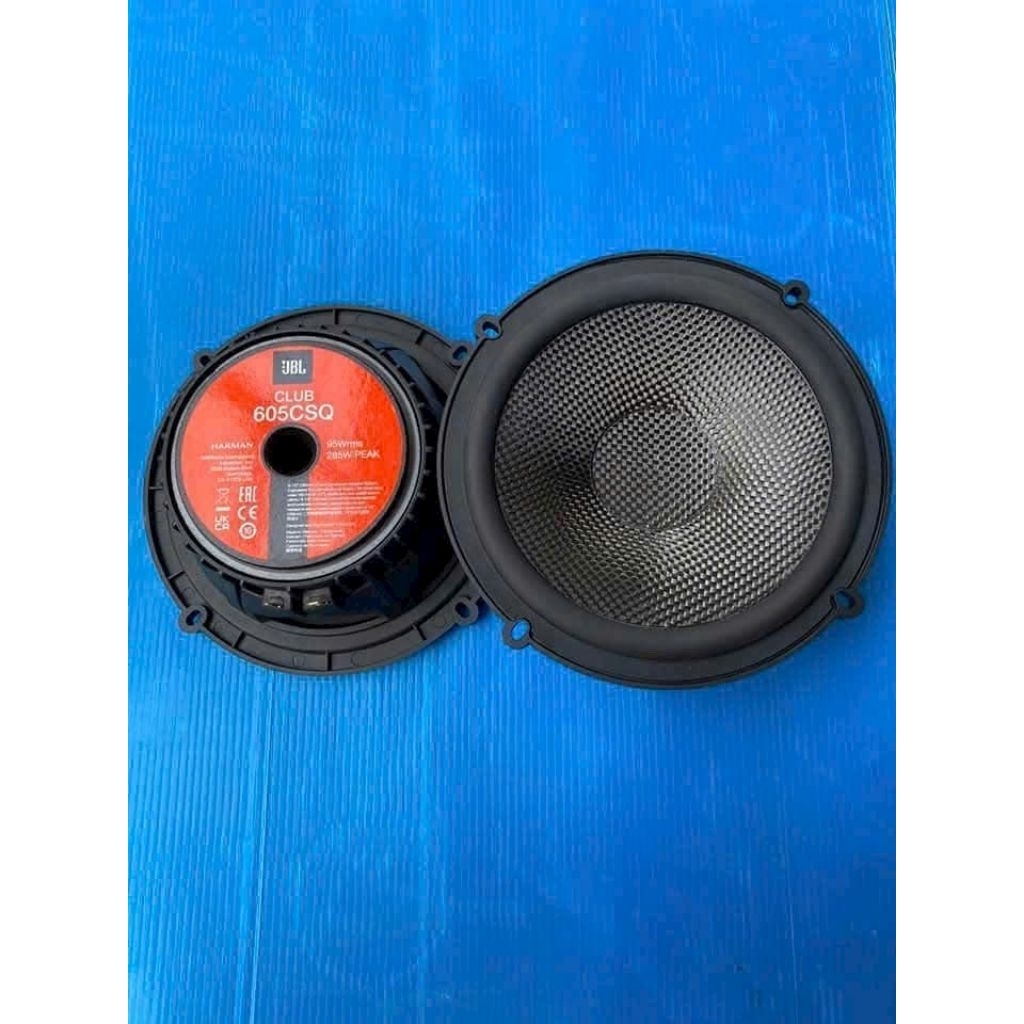 1Cặp = 2 cái loa cánh màng các-bon JBL 605CSQ kích thước 16cm,phù hợp lắp được tất cả các dòng xe