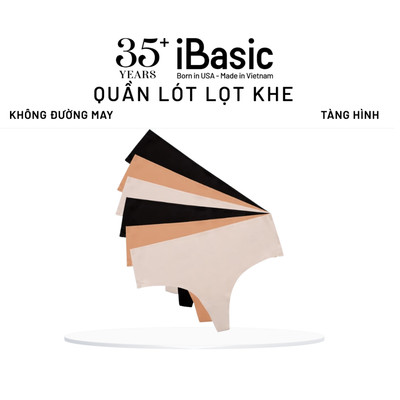 Combo 12 Quần lót nữ su lạnh iBasic không đường may bonding phom lọt khe PANW202
