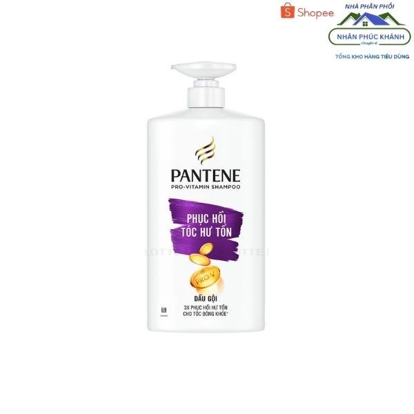 [1 Chai] Dầu gội Pantene Chăm Sóc Hư Tổn 900ML + Dầu xả 150Ml 3PDK_65293