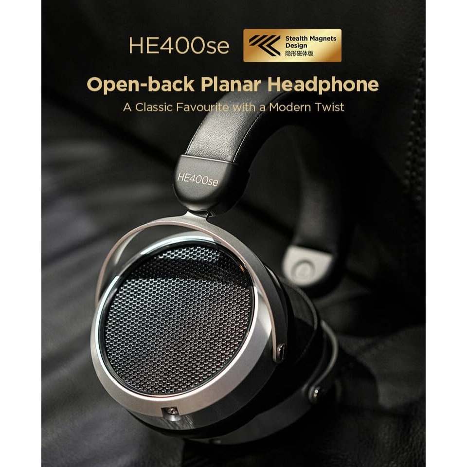 Tai nghe Planar HIFIMAN HE400se - Stealth Magnet Edition