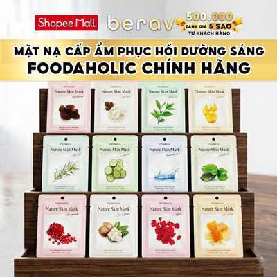 Mặt Nạ Dưỡng Da FOODAHOLIC Natural Essence Mask 23ml