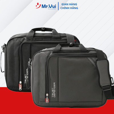 Cặp đa năng Mr Vui CNV 443 ngăn laptop 14 inch phù hợp đi học và đi làm (40 x 30 x 14 cm)