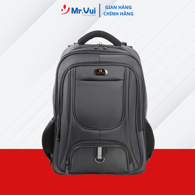 Balo du lịch Mr Vui BLLT 1085, cặp laptop 17 inch nam, nữ văn phòng, sinh viên nhiều ngăn chống thấm
