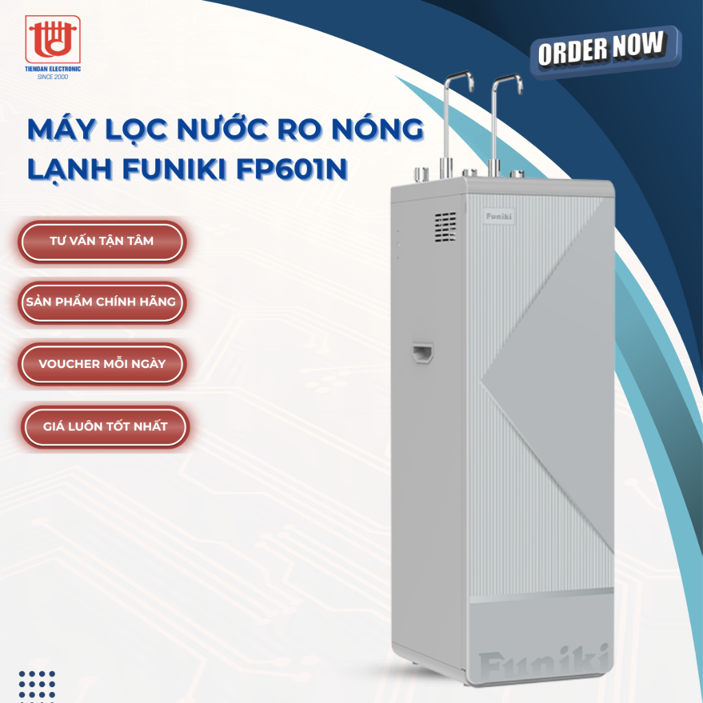 Funiki Máy lọc nước RO Hòa Phát nóng lạnh FP601N