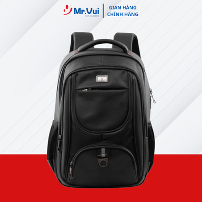 Balo Laptop Mr Vui BLLT 957, Balo 14 inch đi học, đi làm, đi chơi, du lịch thời trang unisex  nam nữ