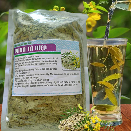 1KG Trà Phan Tả Diệp (Sạch, Khô, Không Vụn), Lá Phan Tả Diệp Hỗ Trợ Giảm Cân, Trà Tả Diệp Detox Xổ Đ