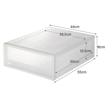 Hộp Ngăn Kéo Nhựa Đựng Đồ S/M/L MUJI