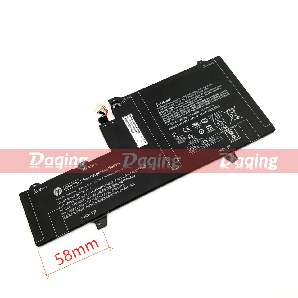 Pin Zin (Battery) HP EliteBook X360 1030 G2 OM03XL Original