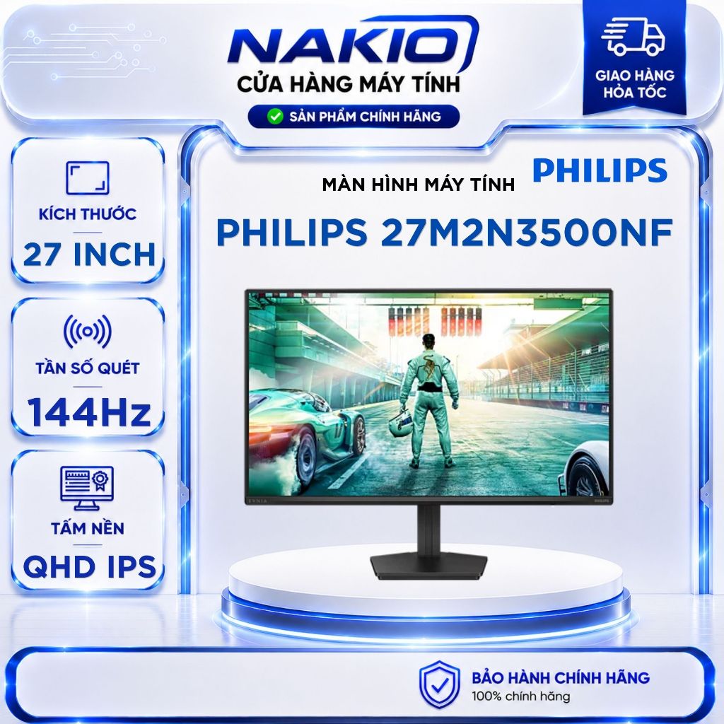 Màn Hình Gaming Philips 27M2N3500NF/00 ( 27inch - IPS - QHD - 144Hz) - Phù hợp gaming, giải trí