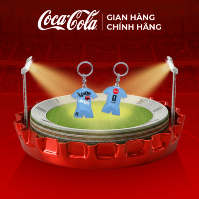 [GRO GIFT] Football Kit Key Ring phiên bản FFWC Coca-Cola Sale 8.8_SP
