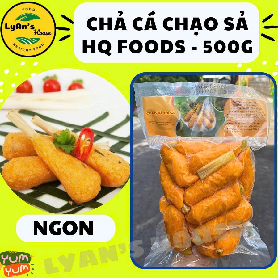 Chạo sả Chạo cá (Loại Ngon) HQ 500g Hỏa tốc HCM