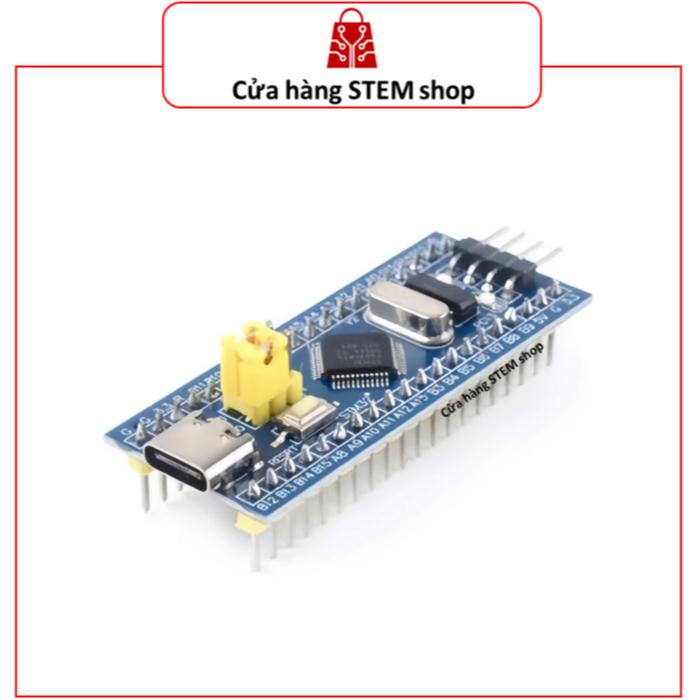 Kit STM32 (STM32F103C8T6) Blue Pill Type-C Chip Chính Hãng - Đã Hàn Chân, ARM Cortex-M3, Hỗ Trợ Ardu