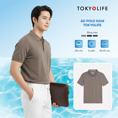 Áo Polo Nam cao cấp lịch sự chất liệu thoáng mát TOKYOLIFE 40004730 TDH