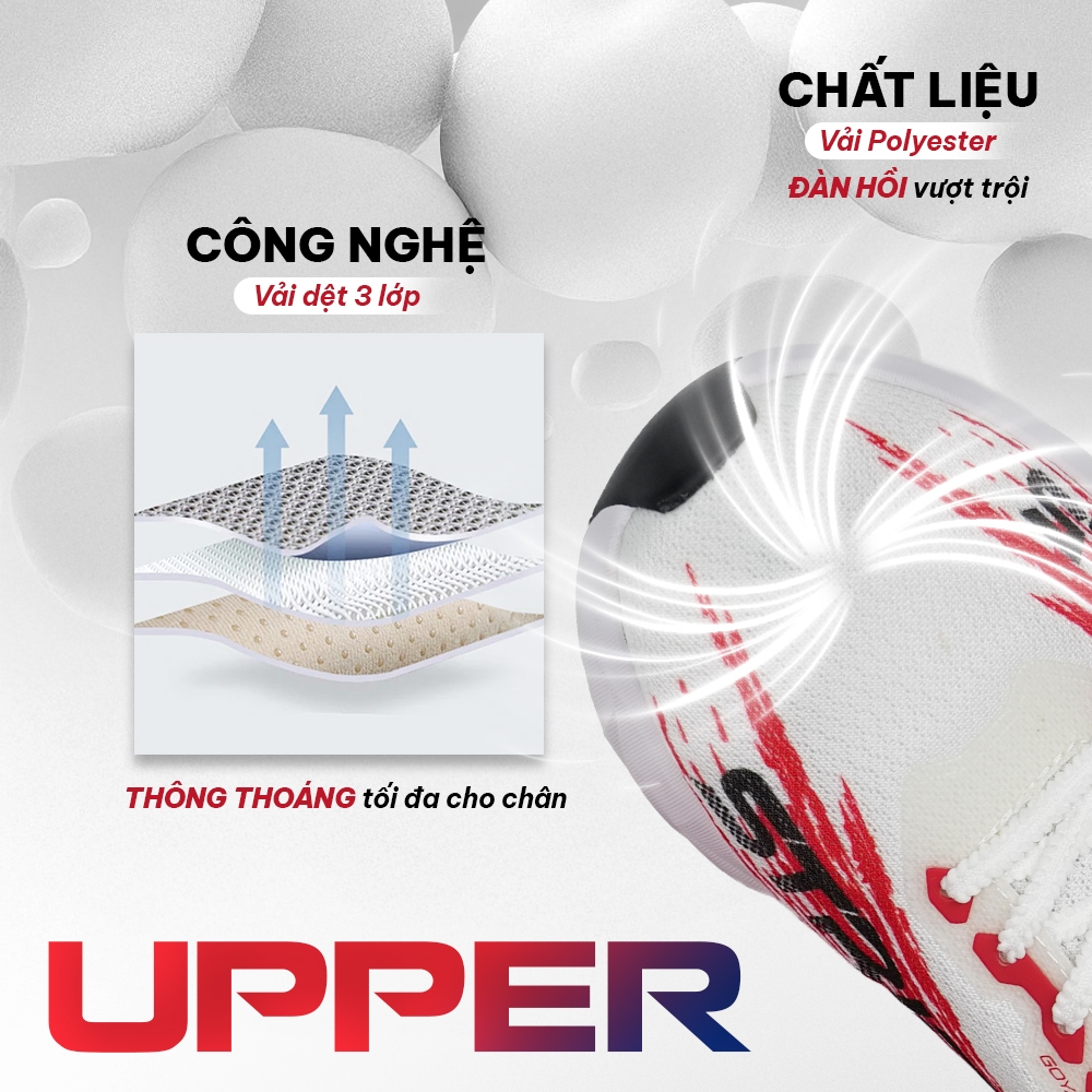 [Bản Nâng Cấp] Giày Thể Thao Chạy Bộ Nam Nữ GOYA STRIDES 3.5 Năm 2026 2- Êm Ái Vượt Trội, Thoáng Khí | BigBuy360 - bigbuy360.vn