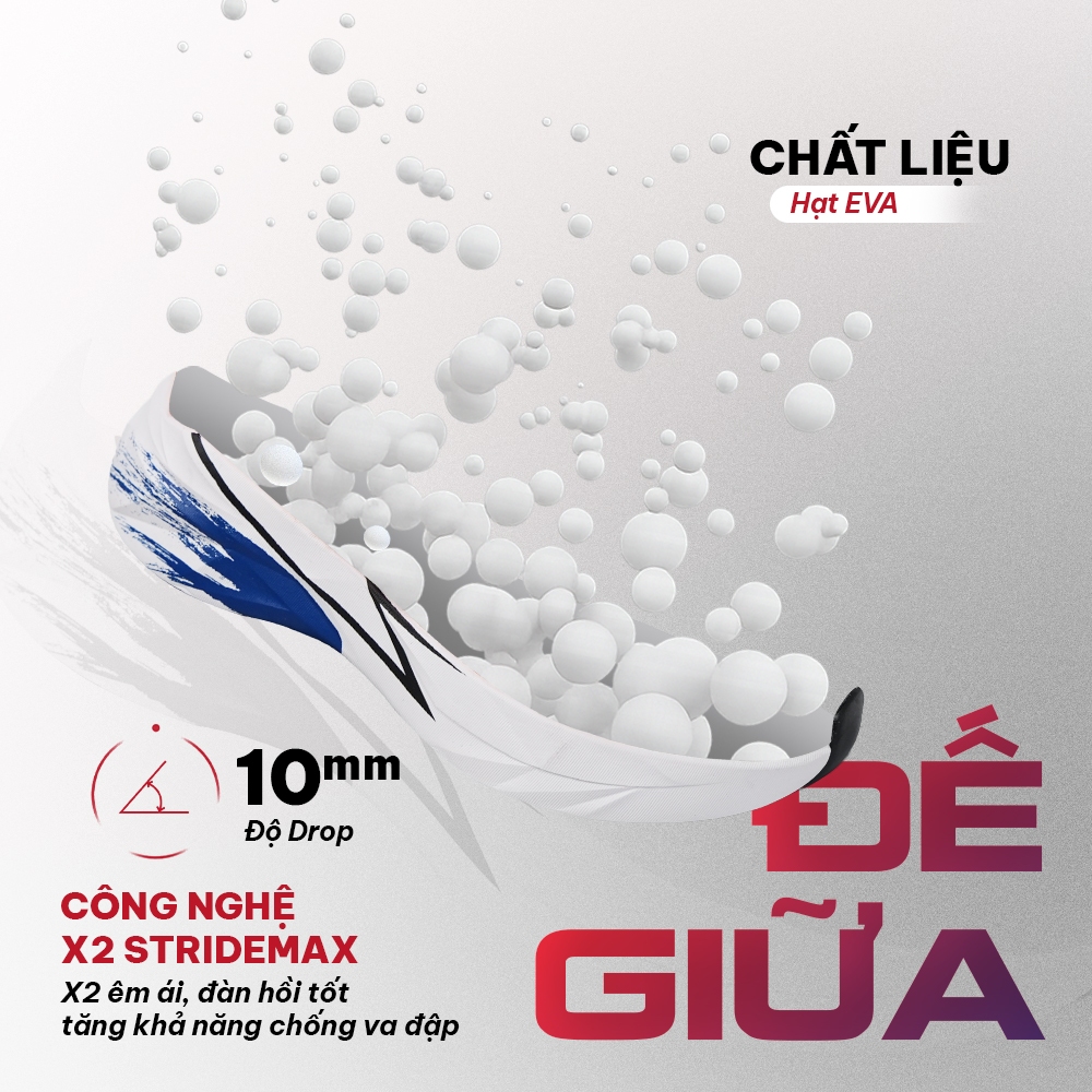 [Bản Nâng Cấp] Giày Thể Thao Chạy Bộ Nam Nữ GOYA STRIDES 3.5 Năm 2026 2- Êm Ái Vượt Trội, Thoáng Khí | BigBuy360 - bigbuy360.vn