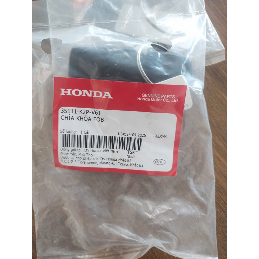 35111k2pv61- KHÓA FOB xe air blade 125 (AB) đời 2023 đến 2025, xe air blade 160 (AB) đời 2023 đến 20