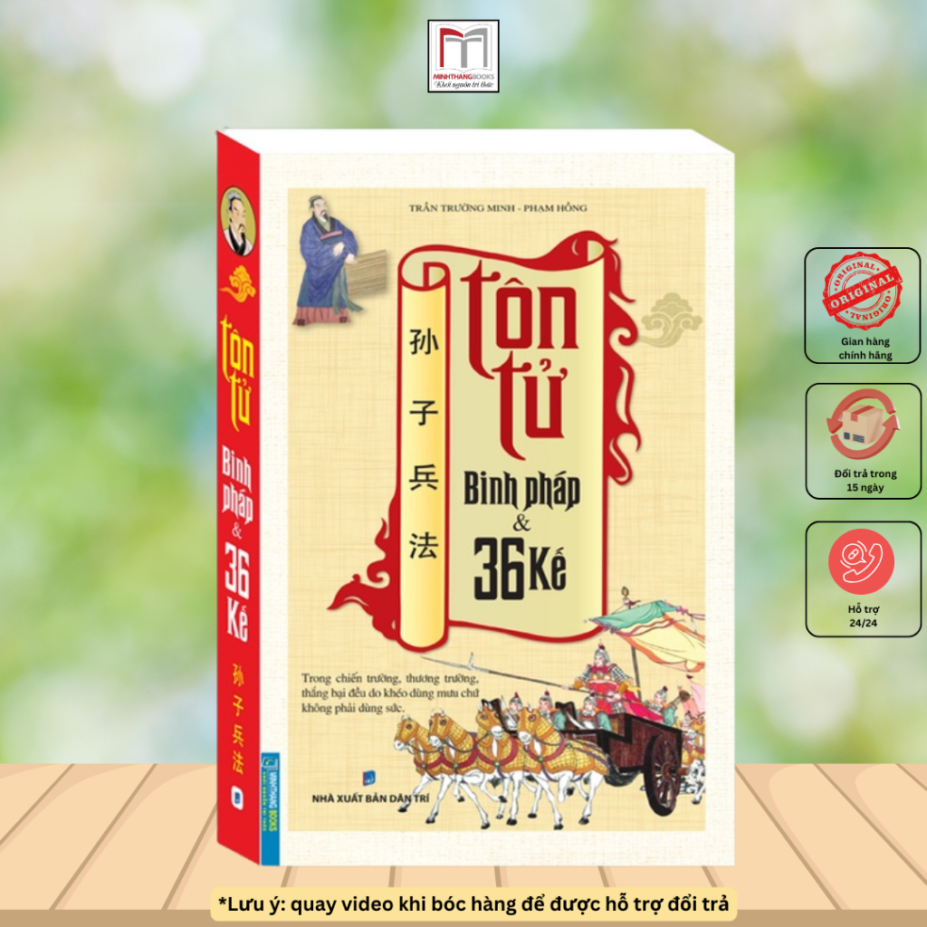 Sách - Tôn tử binh pháp và 36 kế - Binh pháp Tôn Tử, 36 mưu kế - bìa mềm