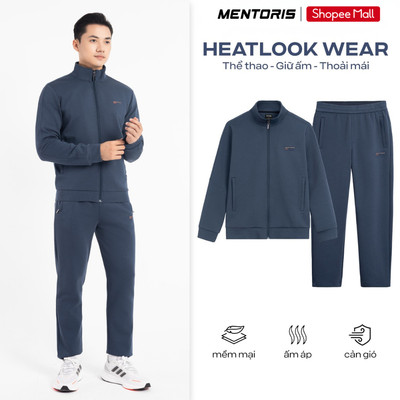 Bộ Nỉ Nam MENTORIS Chất Nỉ Cao Cấp,Giữ Ấm Tốt,Form Đứng Gọn Gàng,Thiết Kế Tinh Gọn Hiện Đại MCBG25W019