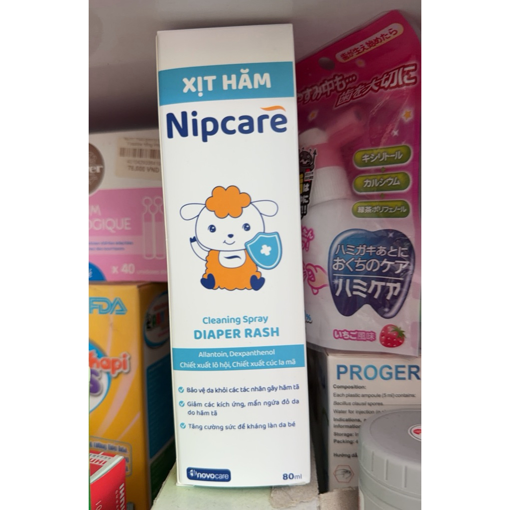 xịt hăm Nipcare 80ml