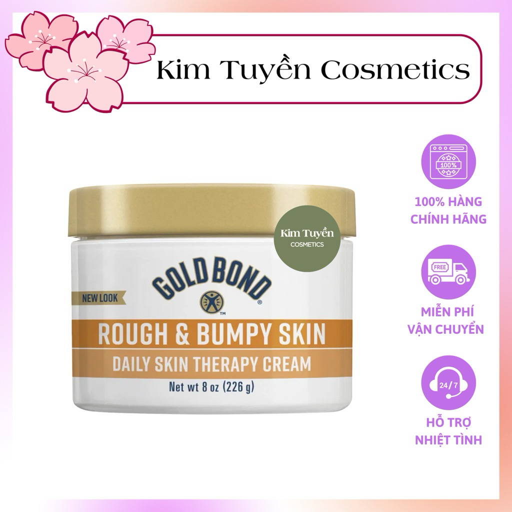 Kem Dưỡng Body Gold Bond Rough & Bumpy Skin 226g