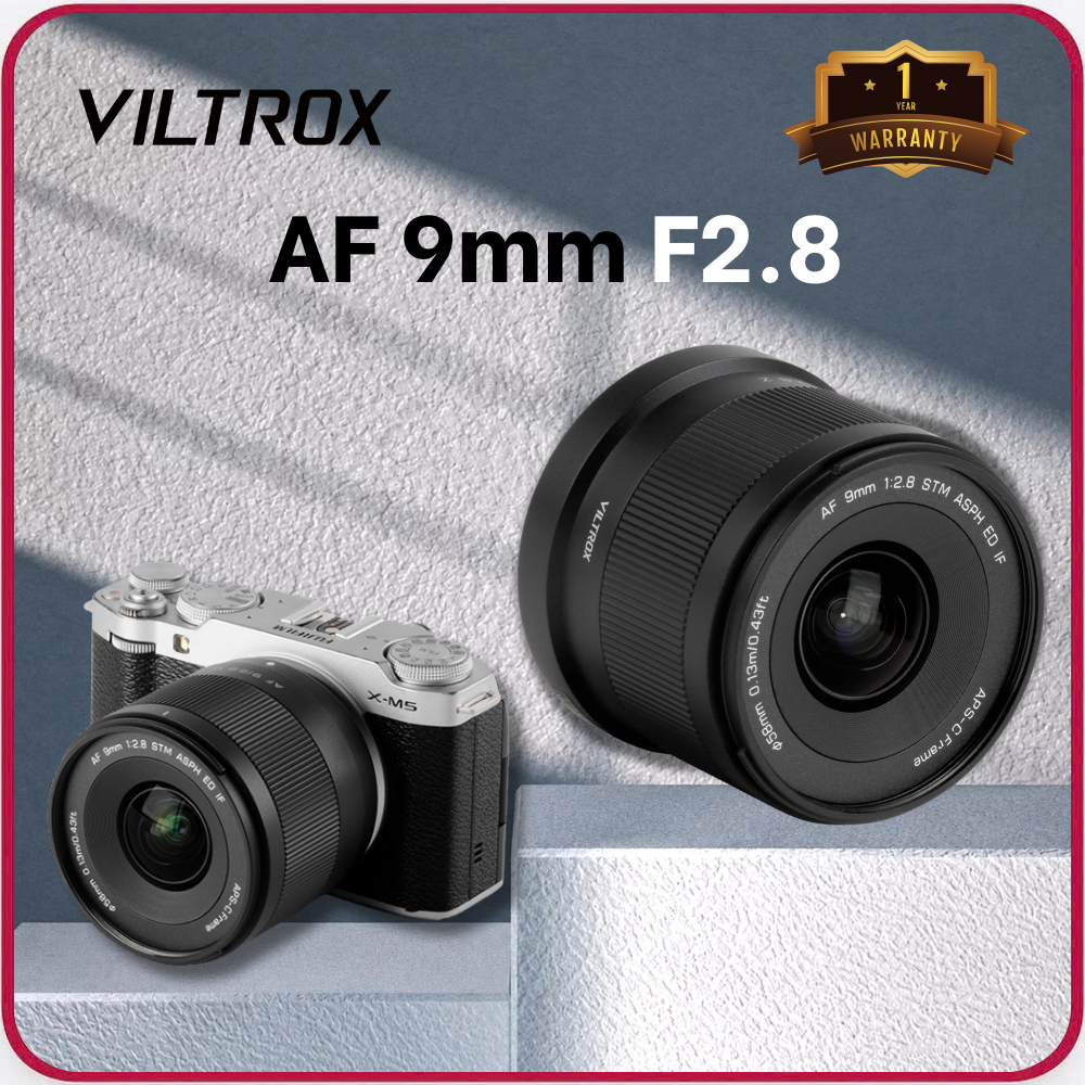 VILTROX AF 9mm F2.8  - Ống Kính Góc Siêu Rộng Cho Máy Ảnh APS-C Fujji, Sony, Nikon