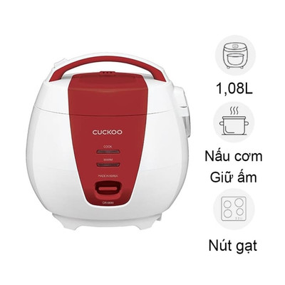 Nồi Cơm Điện Cơ Cuckoo CR-0690/RDVNCV 1.08 Lít - Hàng chính hãng bảo hành 24 tháng